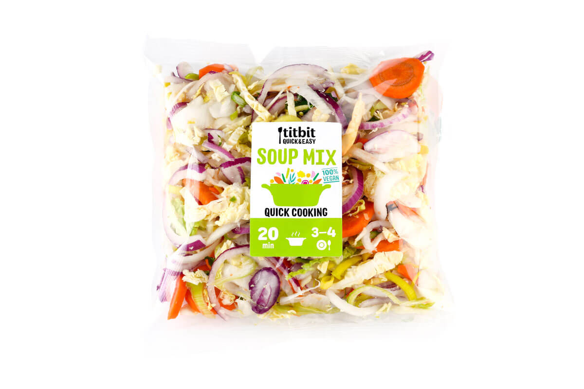 Titbit Quick&Easy Soup Mix – polévková zelenina